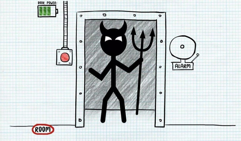 Stickman Five Nights Survival MOD APK descarga