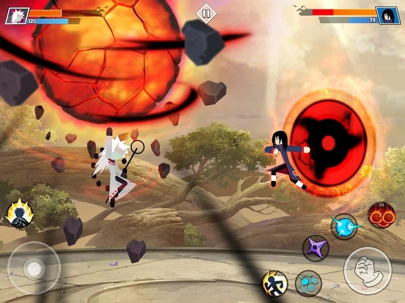 Stickman Shinobi In-Game Screenshot