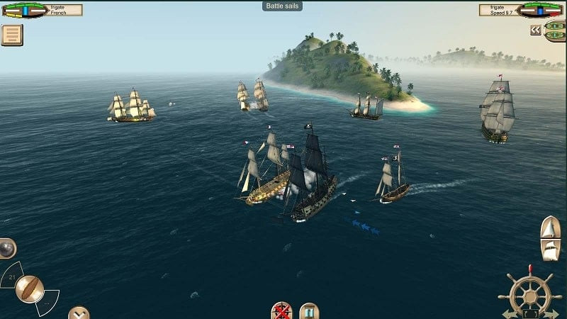 The Pirate Caribbean Hunt para Android com mod