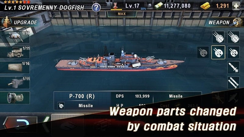 Arsenal de Warship Battle MOD APK