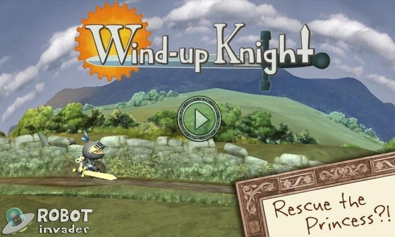 Jugabilidad de Wind-up Knight