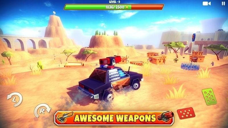 Descarga del MOD APK para Zombie Offroad Safari