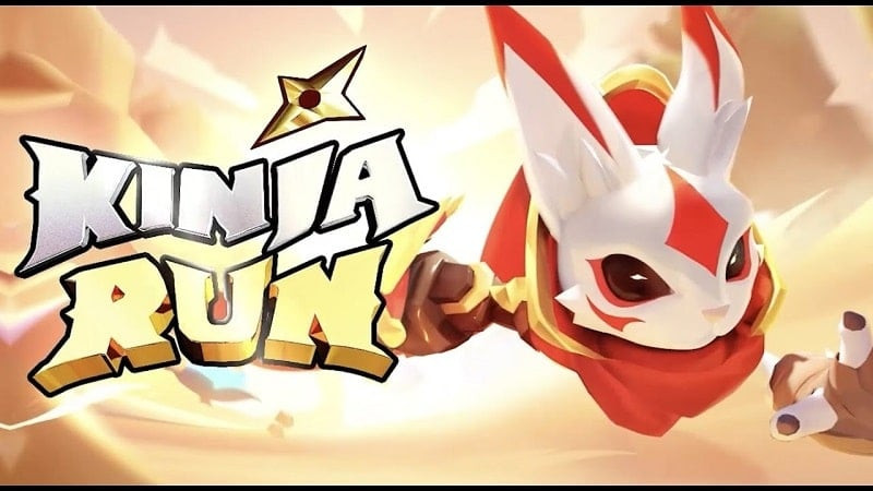 Gato ninja corriendo en Kinja Run