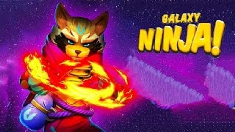 Jogabilidade de Galaxy Ninja: Amaze 3D Runner com personagem correndo em ambiente futurista.