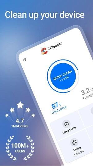 CCleaner MOD APK para Android