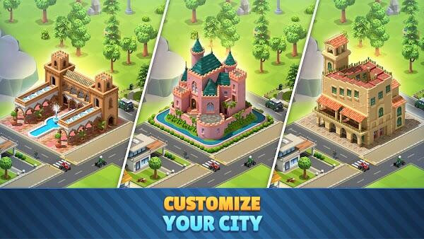 City Island 6 latest version MOD APK download button.