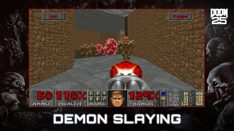 DOOM II com MOD de munição infinita