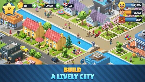 Download button for City Island 6 MOD APK.