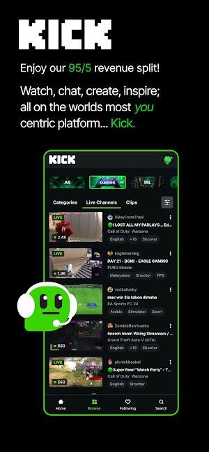 Kick Live Streaming APK 2024