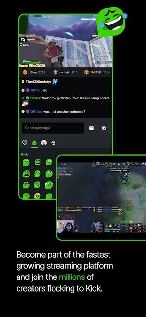 Kick Live Streaming APK Última Versión