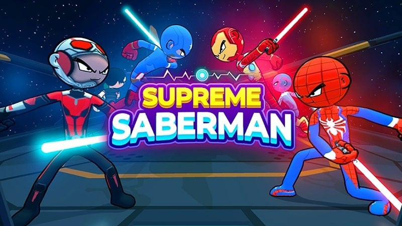 Portada de Supreme Saberman Stickman