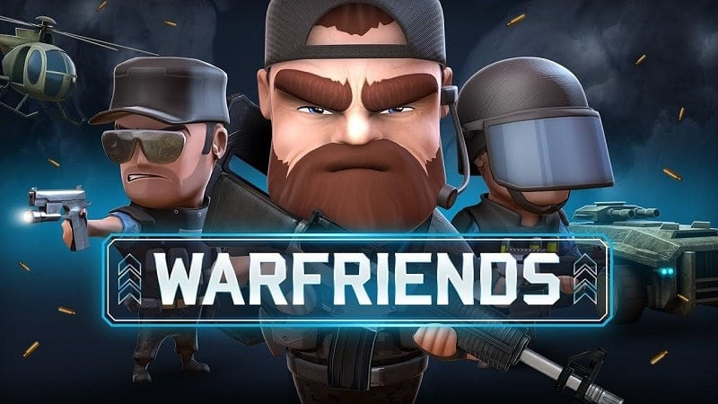 WarFriends MOD APK - Munição e Granadas Infinitas