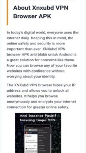 XNXubd VPN Browser 3