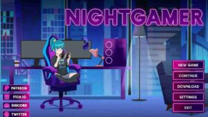 Night Gamer Girl 1