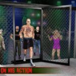 alt: Martial Art Cage Battle King Gameplay Screenshot