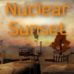 alt text: A screenshot of Nuclear Sunset gameplay showing the desolate environment.