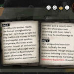 alt text: Delivery From the Pain main image showing the game's post-apocalyptic setting